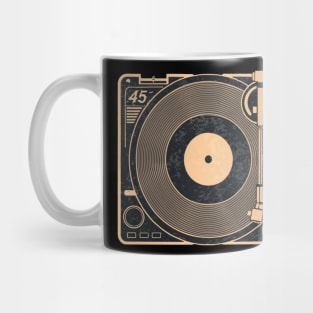 45 Record Adapter (Distressed) Mug